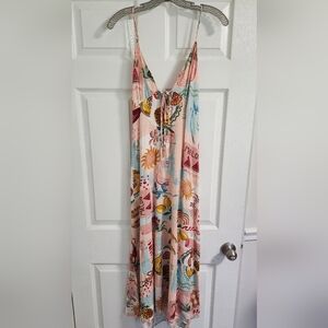Colorful Printed Maxi Dress